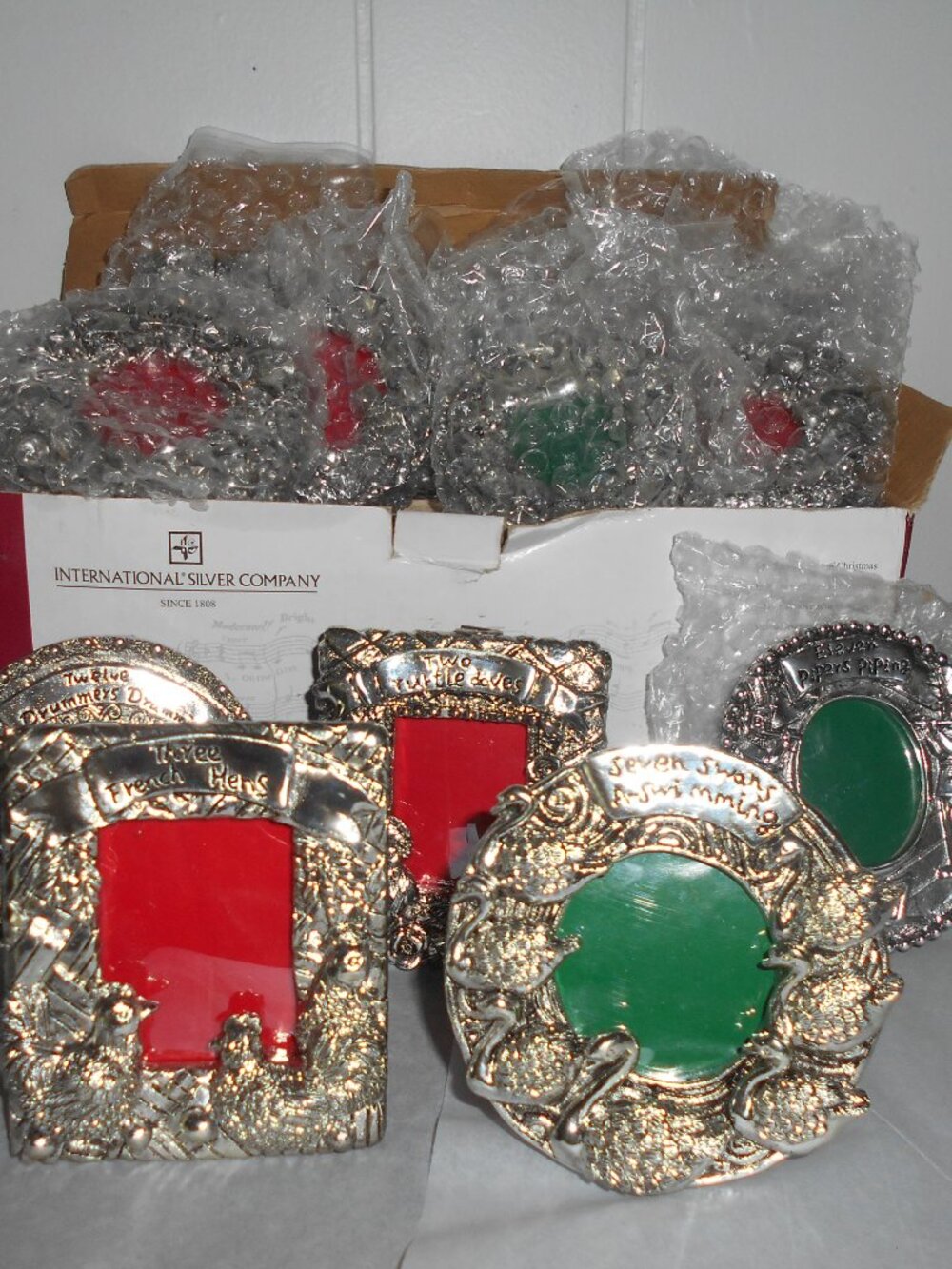 12 Silver-- Picture Frame Set - Picture 3 of 5